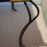 Vintage wrought iron table