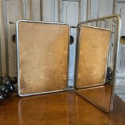 Miroir de coiffeur 3 volets vintage