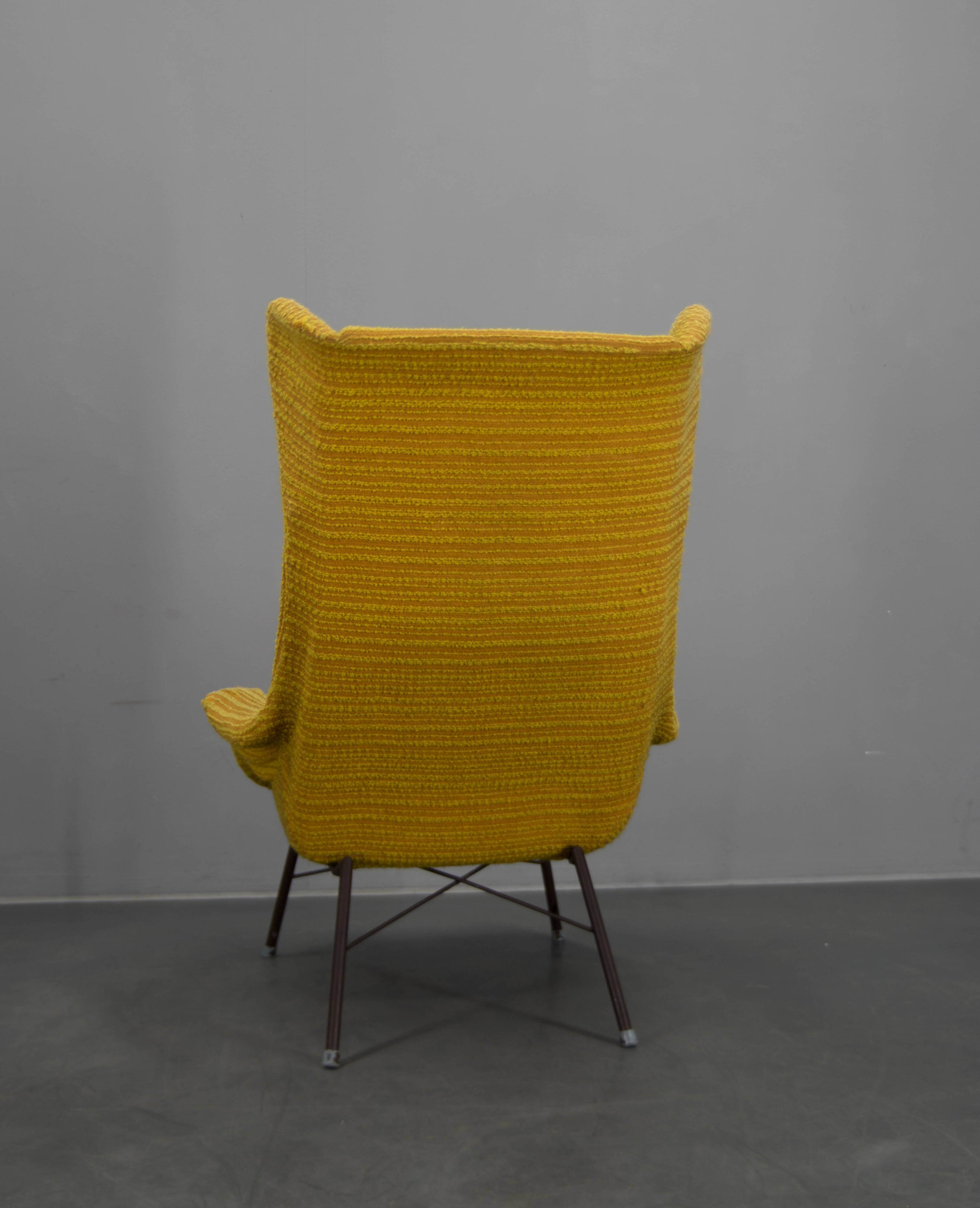 Fiberglass Armchair by Miroslav Navratil, Czechoslovakia, 1960s