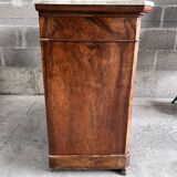 Commode ancienne avec Son plateau de marbre blanc