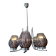 5-light art deco chandelier