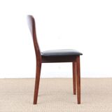Suite of 4 Scandinavian chairs in Rio rosewood, Model Peter