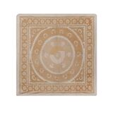 Hand knotted rug, vintage turkish rug 152x154 cm