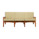 Sand color Sofa Model No. 35 by Arne Wahl Iversen made by Komfort, 1960s