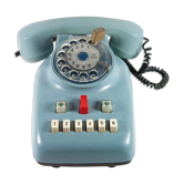 Téléphone rotatif Marcello Nizzoli Safnat Milano