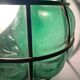 Marine lantern wall lamp in blown glass