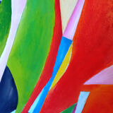 Tableau contemporain acrylique