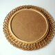 Wicker wall mirror - Vintage