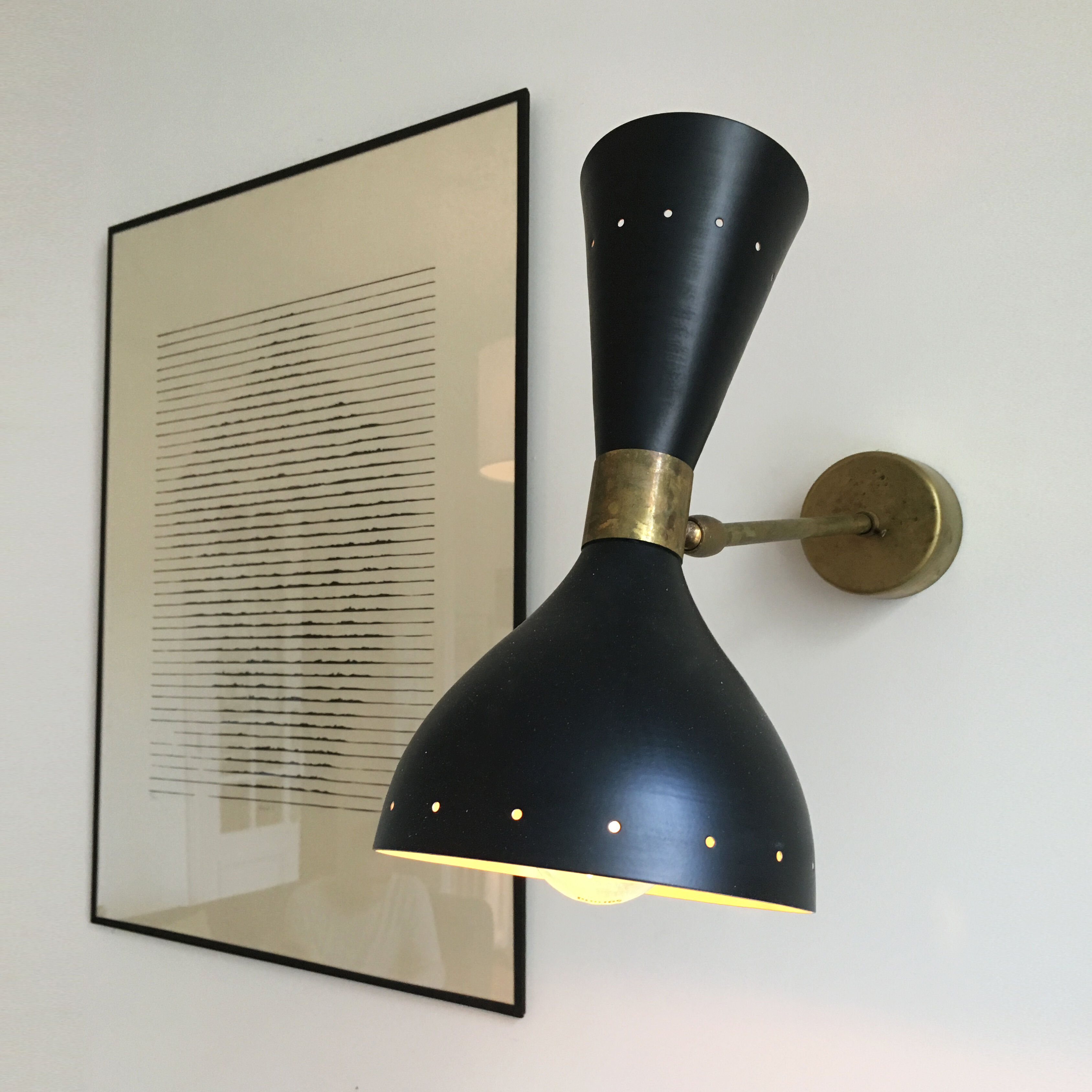 Pair of Italian sconces 1950s