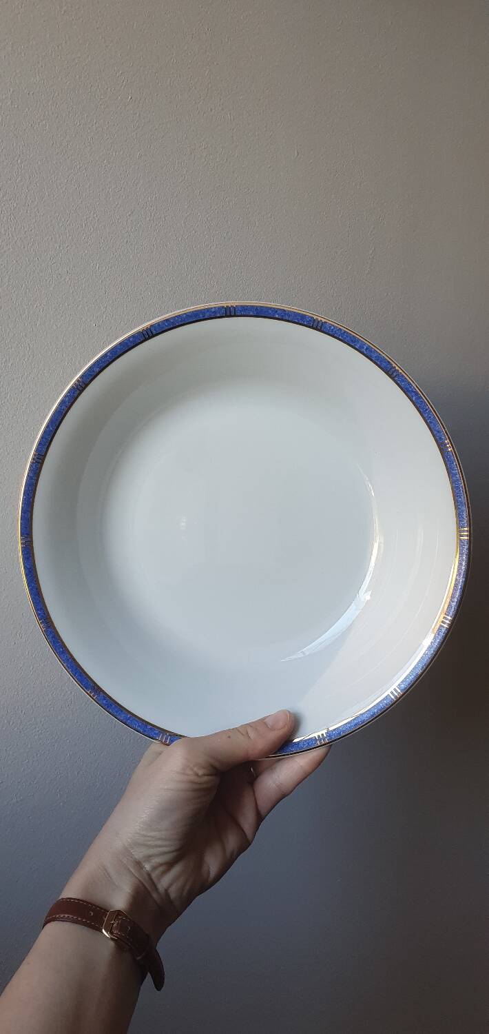 Shallow dish Bernardaud Antinea Outremer