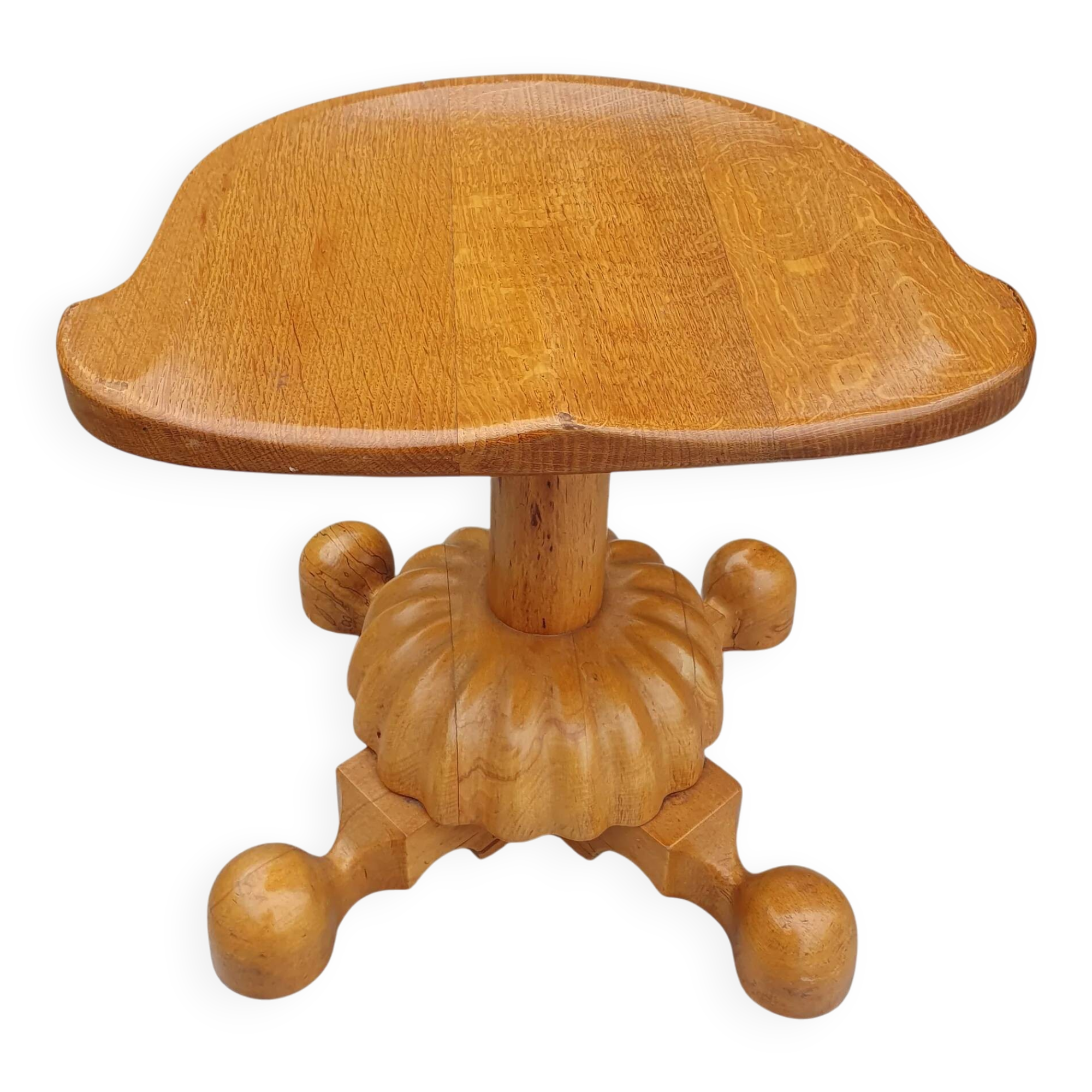 Rare stool on wheels