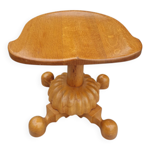 Tabouret rare sur roulettes