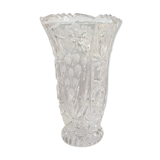 Vintage Bohemian crystal vase