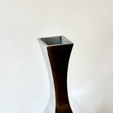 XXL “totem” vase / cast aluminum – 1980s
