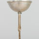 Mazzega Space Age Murano glass chrome plated chandelier, Italy 1970s