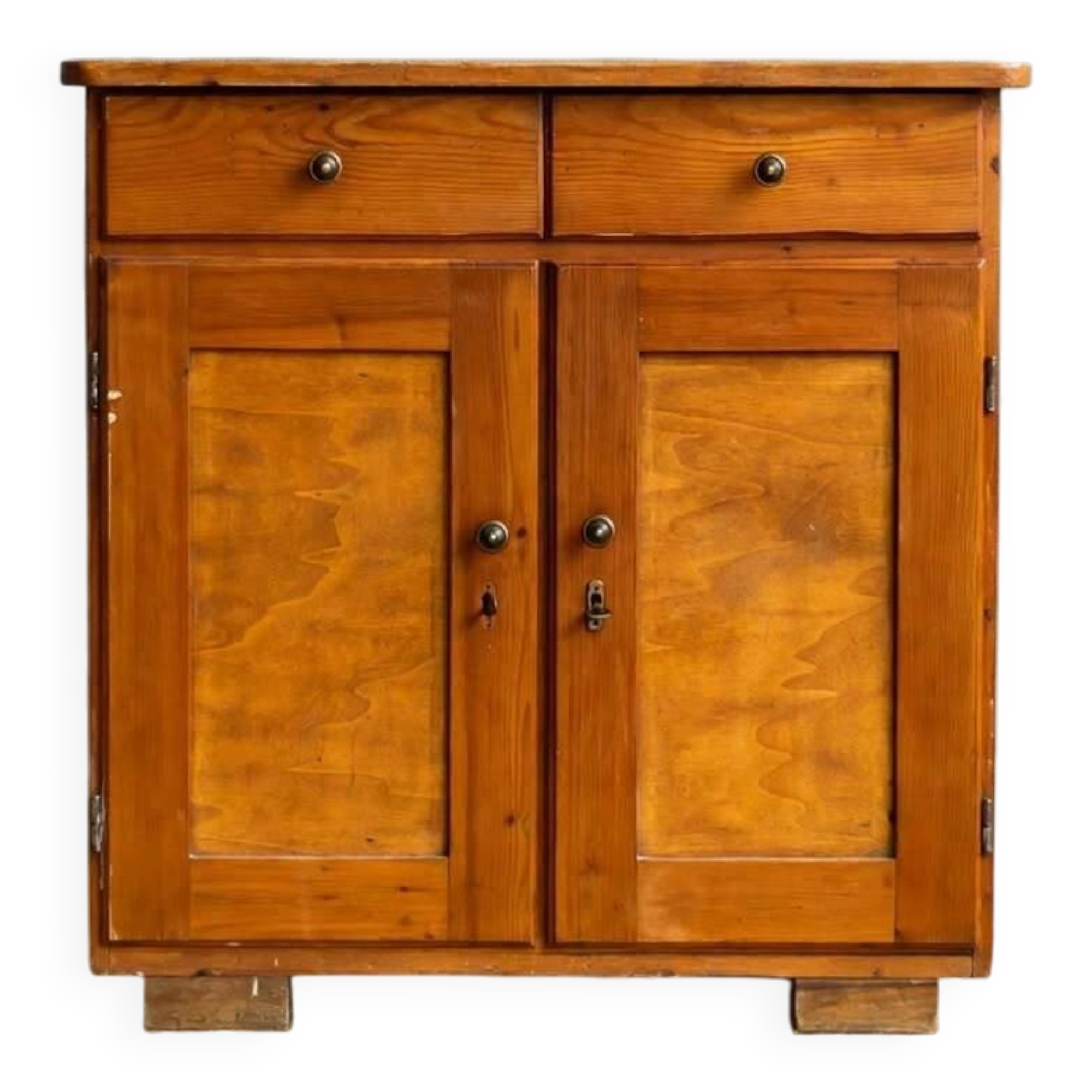 Buffet parisien en bois massif