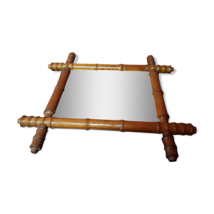 Ancien miroir bois style