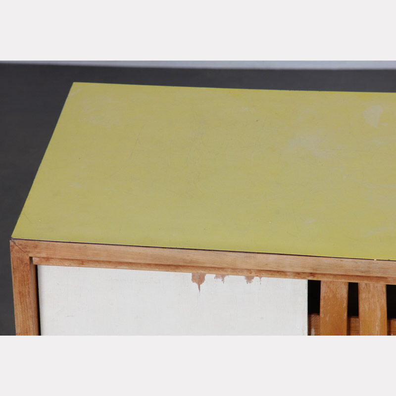 Vintage shoe cabinet for Drevopodnik Brno, 1960