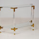 Console plexiglas 1960