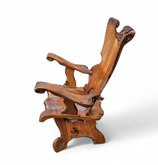 Chaise en chêne Oirschot / Chaise Heer / Chaise Gentleman / Chaise Griffe / Années 1960