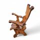 Chaise en chêne Oirschot / Chaise Heer / Chaise Gentleman / Chaise Griffe / Années 1960