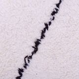 Black white rug (white & black 8.2"x4.9")250cmx150cm
