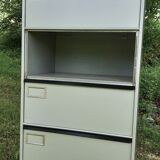 metal binder 9 drawers with clamshells