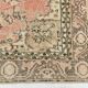 Powder Pink Hand Woven Anatolian Vintage Carpet Rug, 182x295 Cm