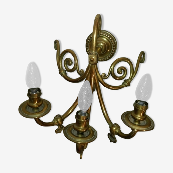 Bronze sconce 1950