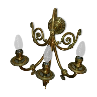 Bronze sconce 1950