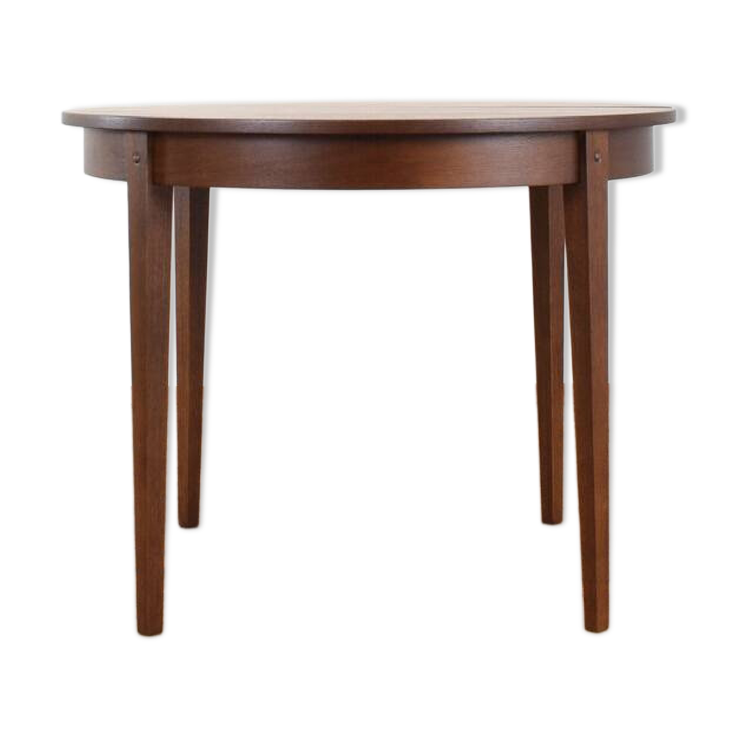 Table à manger extensible en chêne polonais du milieu du siècle, années 1960.