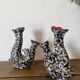 Paire de vases Vallauris, modèle A84, FAT LAVA
