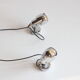 Space age chrome spotlights by Massive Belgium 1960s 70s