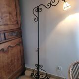Tiffany glass paste floor lamp