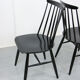 Pair of Black Fanet chair by Ilmari Tapiovaara, 1960s