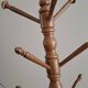 Ball coat rack on stand