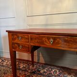 Directoire Period Flat Desk In Mahogany.