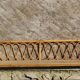 Large rattan wall shelf