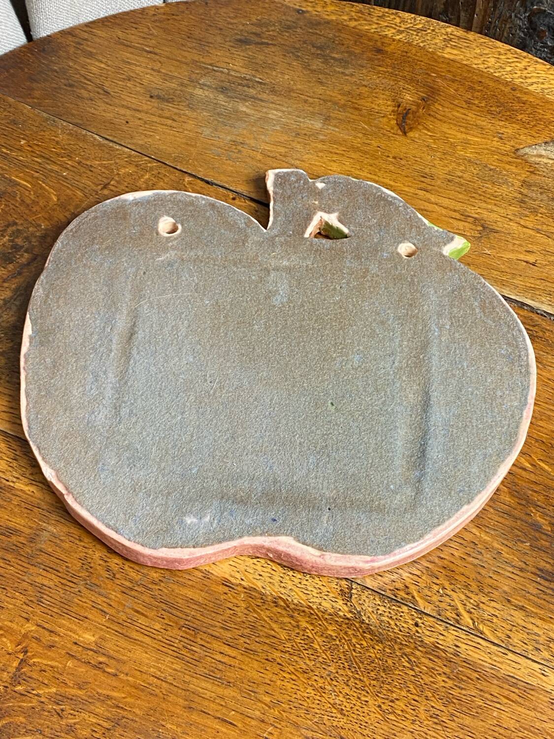 Ceramic apple mirror