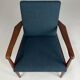 Fauteuil en teck, années 60