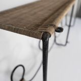 Coat rack shelf 1940 1950