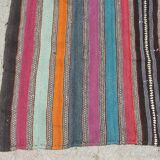 Vinatage turkish large kilim rug