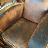 Paire de fauteuils club