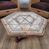 Vintage design Roger Capron coffee table