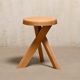 Pierre Chapo S31B Stool OAK by Chapo Creation France