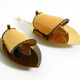 Two enchanting original Mid Century Modern brass wall lamps