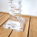 Bohemian crystal candle holder