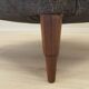 Grey armchair, Italian design, 1970s, production: Italy