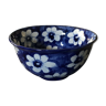Cup-type bowl-style blue and white porcelain floral decoration