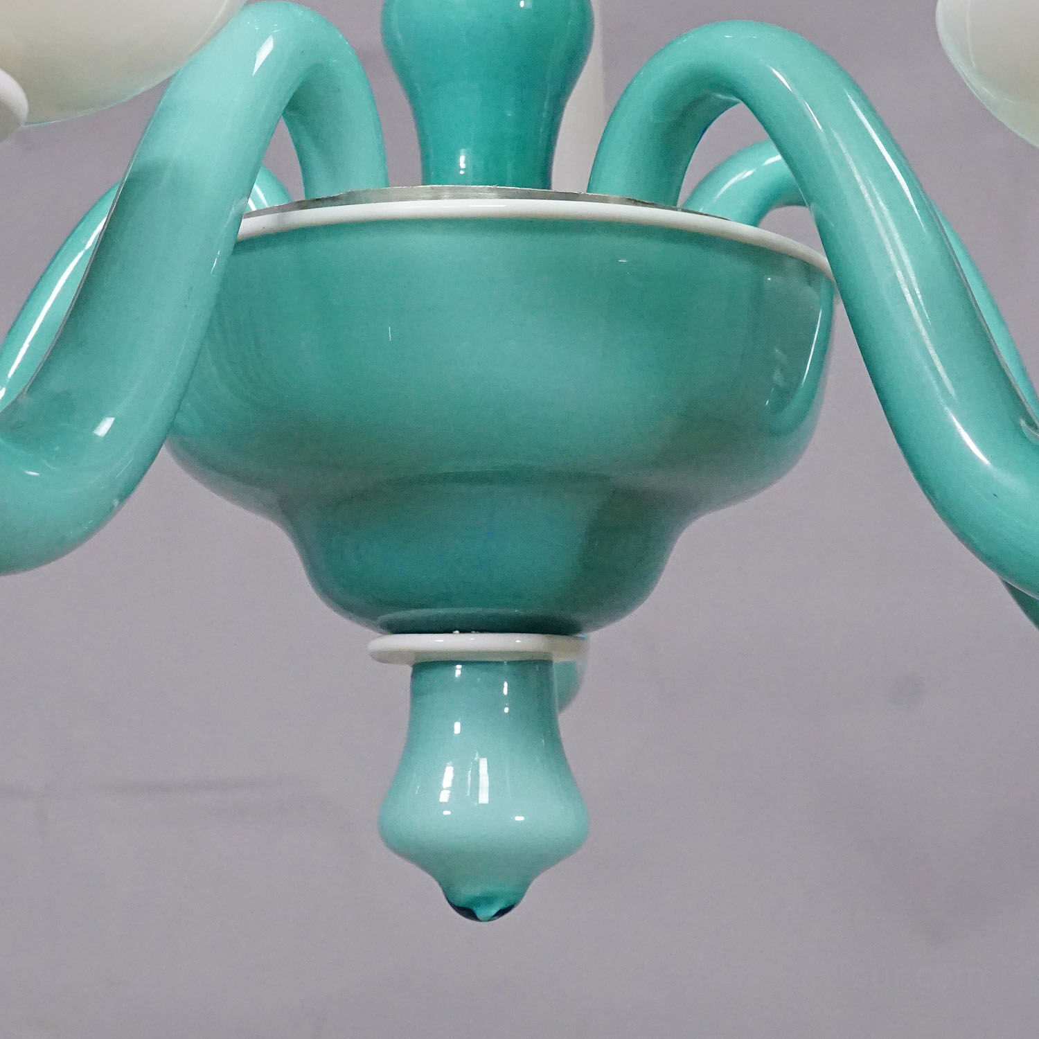 Murano glass chandelier by Gio Ponti for Venini, 1940s